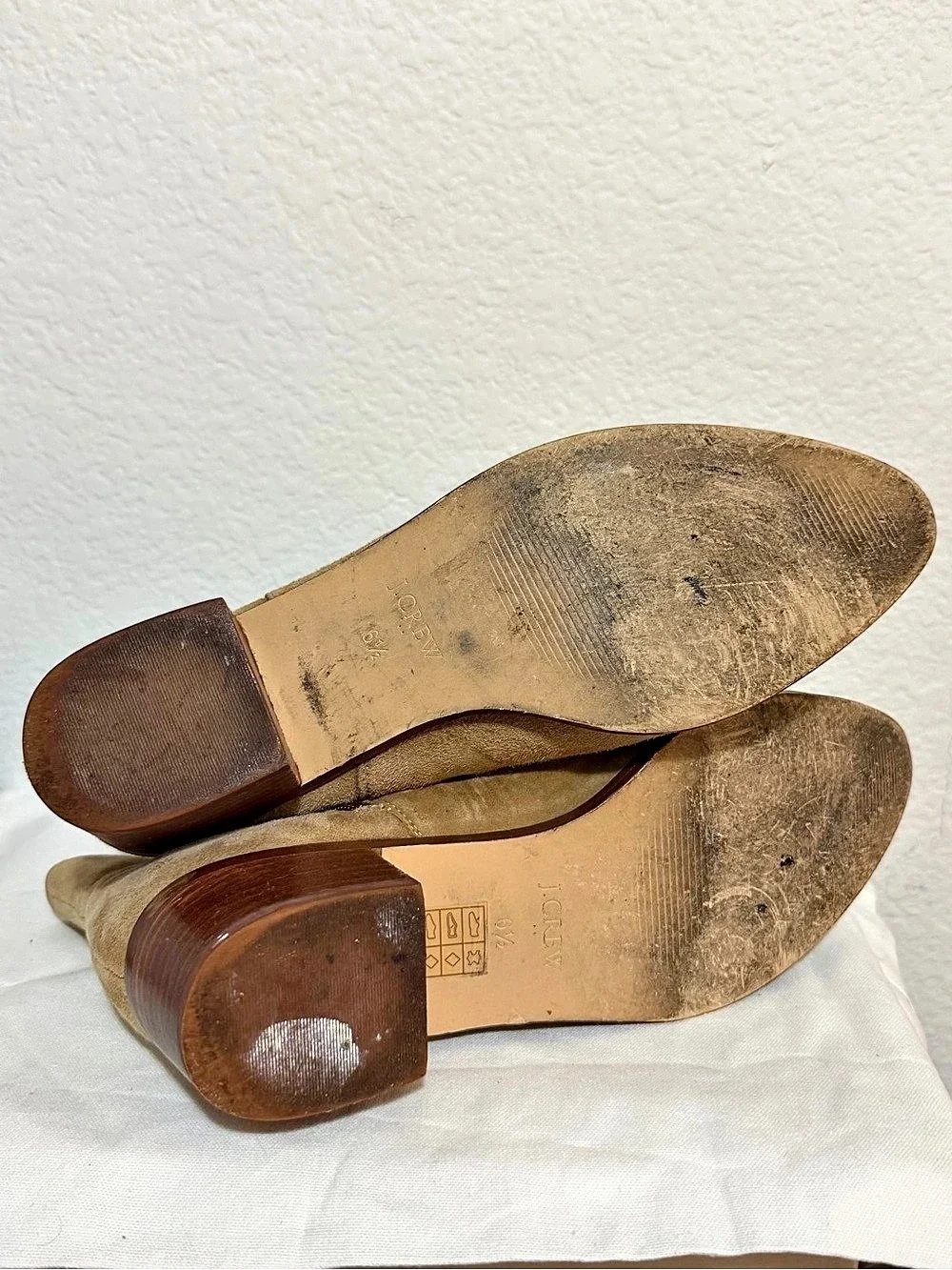 JCREW Brown Suede Ankle Boots S 6.5